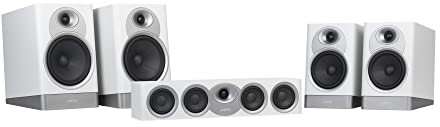 Jamo S7-17HCS Home Cinema System (S17B x2 + S15B x2 + S43C x1) GC Sistema de Cine en casa con 2 Altavoces de estantería S7-15B y 2 S7-17B y un Canal Central S43C Gris