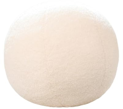 Generico Cuscino sfe-ra Cuscini rotondi nordici, Cuscino cerchio rotondo Cuscino forma di palla semplice e moderno, Cuscino in peluche forma di palla per divano, divano, camera da letto