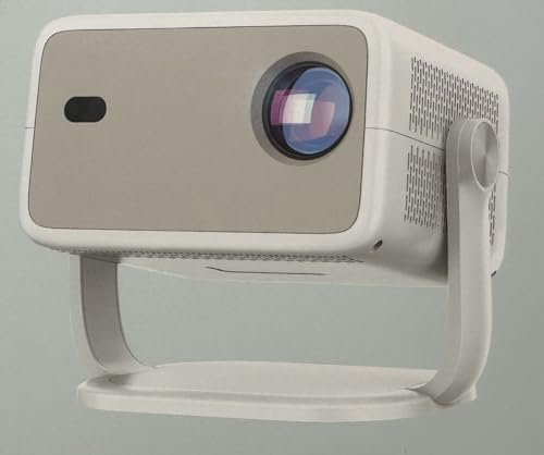 Proiettore 4K Yoton Y7 Netflix Ufficiale, 500ANSI 1080P Nativo, Controllo Vocale Intelligente + Auto Keystone, Base Rotante 270°, WiFi 6 Bluetooth 5.2, One-Click Fuoco Elettronico per Home Cinema