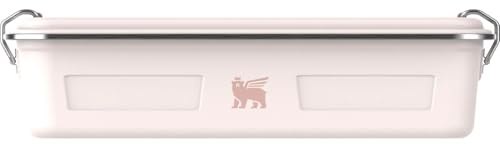 Stanley The Useful Classic Box 2.0L - Dishwasher Safe - Stainless Steel Lunch Box - Stackable Sandwich Box - BPA-Free - Secure Closure - Rose Quartz
