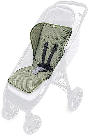 Liebes von priebes Sitzauflage Franz 2in1 | Atmungsaktiver Sitzverkleinerer | Universal Sitzeinlage für Kinderwagen, Buggy | Schonbezug 100% Baumwolle waschbar | beidseitig verwendbar