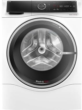 Bosch WNC254A0FR, Série 8, Lave-linge séchant, Pose-libre, 10,5 kg, 1400 trs/min, Blanc