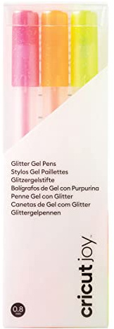 Cricut JOY GLITTER GEL NEON PEN SET 3CT