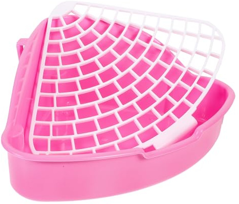 Abaodam Vasino per Animali Domestici in Plastica Leggera e Portatile Lettiera per Conigli e Cincillà per Giardino e Parco
