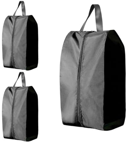 Set da 3 Sacchetti Porta Scarpe Impermeabili per Viaggio, Sacchetto per Scarpe Resistente Allo Sporco, Capacità fino alla Taglia EU 45