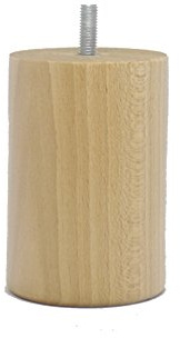 De färdiga fötterna am20170093 lek-gunga 4-cylindrar trä lack klar 10 x 7 x 7 cm