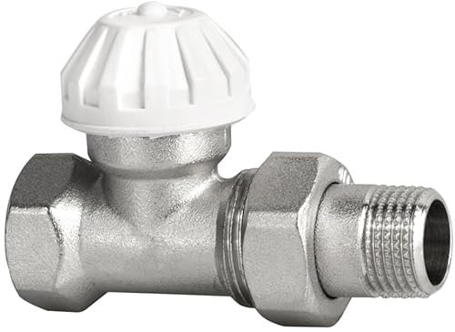 Vanne thermostatique 1/2 droite – 10 bar 120°C vanne de radiateur