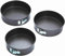3 Pack Non-Stick Baking Springform Round Cake Tin Tray Pan Set Kit Spring Loaded | 3 Piece Non-Stick Pans | Springform Pan Set