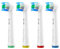 Oral B Compatible Replacement Electric Toothbrush Heads | OralVista 4 Pack Electric Toothbrush Heads Compatible with Oral B Toothbrush Head | Sensitive Gums, Deep Cleaning, Easy Fit, Durable Design