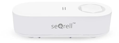 seQrell, Boden-Wassersensor, WiFi-Überflutungssensor, Badewannen-Alarm, Erkennung von Wasserlecks für das drahtlose GSM-Alarmsystem SeQrell. App, SMS, Anruf, Sirene 100 dB