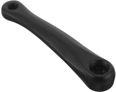 NOLITOY Brazo de Manivela Izquierda para Bicicleta con Agujero Cuadrado Aleación de Aluminio Resistente Repuesto para Bicicletas de Montaña Plegables y Carretera Accesorio Duradero y
