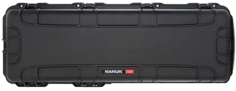 Nanuk 988 Mallette étanche à roulettes pour rangement d'équipements Noir, Noir , Étui rigide