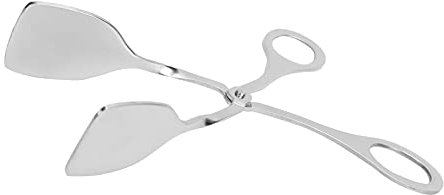 Morsetto per pane in acciaio inox, per insalata, barbecue, buffet, bistecca, per cuocere barbecue, hot dog fritti, utensili da cucina