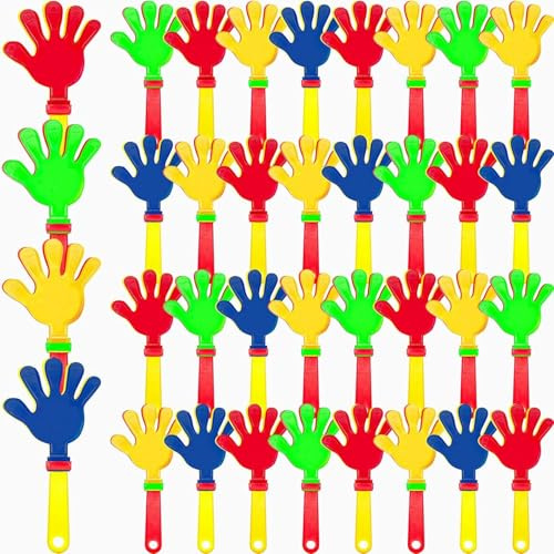 Xaztr 48 mani di pettegolezzo, 18,5 cm, in plastica, per feste, generatori di rumore, per feste, per giochi, feste di compleanno e articoli da regalo