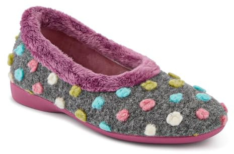 Pavers Womens Full Slippers | Autumn Winter Collection | Full Slipper Slipper | No-Heel