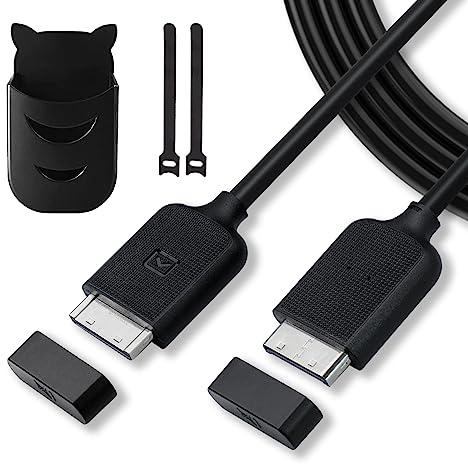 BN39-02210A BN39-02210C BN96-44186A BN91-17814A BN91-17814W for Samsung One Connect Cable with Holder,One Connect Cable for Samsung TV UN55KS8000F UN55KS800DF UN55KS8500F UN55KS9000F UN60KS8000