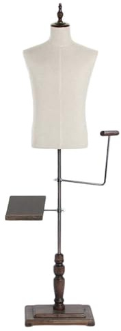 Justerbar mannekäng med stativ, kläddummy för klädvisning, inkluderar byxställ och skohållare – perfekt för detaljhandel och skräddarsytt