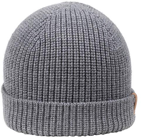 GIESSWEIN Cap Grimming - Merino Beanie mit Umschlagrand, Damen & Herren Umschlag Mütze aus Merinowolle, Unisex Strickmütze, Dockermütze