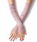 ITODA Damen Kühlung Arm Ärmel Spitze Armstulpe Sonnenschutz Mädchen Armstulpe Rutschfest Armlinge Sommer Lang Armschutz UV Schutz Sportstulpe für Radfahren Laufen Golf Reise Outdoor Lila