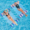 Idota Aufblasbare Wasserhängematte 2 Stück, Luftmatrazenbett Pool 4 in1 Schwimmmatte mit Netz, Luftmatratze Wasser Pool Spielzeug für Sommer Poolpartys, Wasser Hängematte(blau und blaugrün)