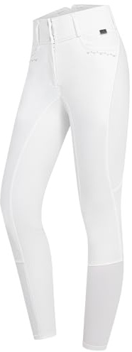 ELT Reithose Mathilda Glam High Waist, weiß, Gr. 42