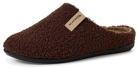 Tamaris Damen Pantolette Leder braun 41