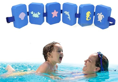 Cinturón de flotación - Cinturón flotante de espuma para,Accesorio de entrenamiento de fitness para piscina con ayuda a la flotabilidad, herramienta de ejercicio acuático