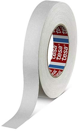 tesa band 4541 | flexibles, hochreißfestes, unbeschichtetes Gewebeband | 145 mesh, Länge: 50 m, versch. Farben und Breiten (25 mm, rohweiss)
