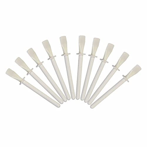 3 Ace Crafts (Pack of 10) Plastic Glue Spatulas - PVA Glue Paste Spreader Spatula Sticks for Children's Arts and Crafts Activities, School Projects, Paper Mache - Length Approx 11cm