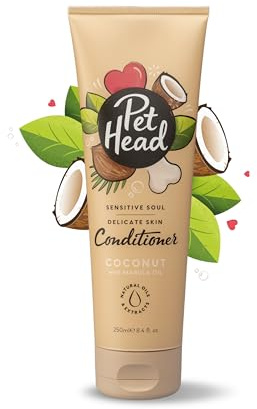 Pet Head Balsamo per Cani con Pelle sensibile, ipoallergenico di Cocco, Marrone