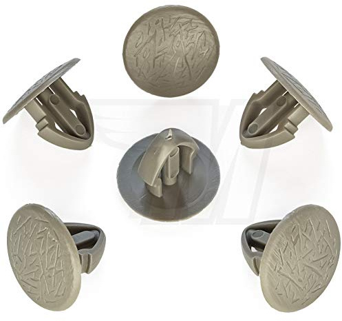 15x Innen Verkleidung Befestigungs Clip in Grau | 8200110307