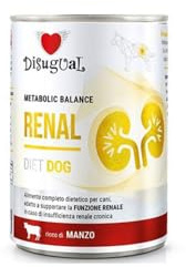 Disugual Dieta Comida Húmeda para Perros 6x400gr (Ternera Renal)