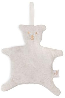 Jollein Schmusetuch Baby - Harvest, Natural - Schnullertuch - Schnuffeltuch - 75% Baumwolle, 25% Polyester - OEKO-TEX Zertifiziert - Bär