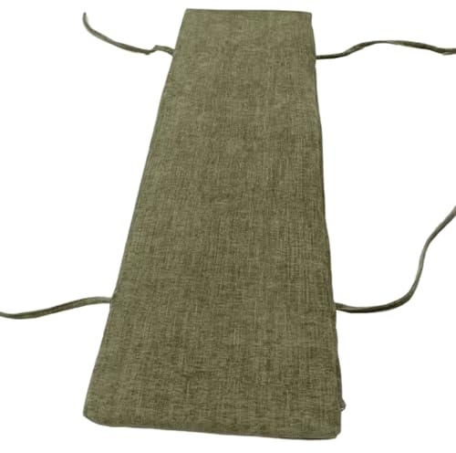 Non-Slip Bench Cushs for Outdoor/Indoor Fur - Seat Pad with er, 28x16x2in, Ideal for Deck Chairs, Swings, Beer Tents, and Bay (Pea Green)