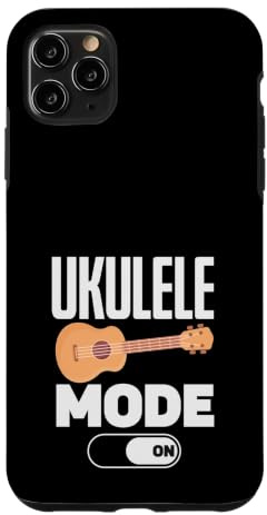 Mode ukulélé Amusant sur Lecteur d'instrument de Musique Coque pour iPhone 11 Pro Max