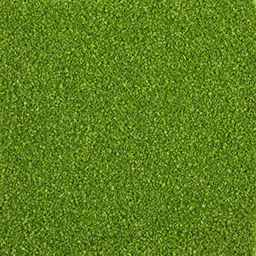 Farbsand, Dekosand, Grün, 0,5mm, 1kg im Beutel, (1,95€ / kg) Season