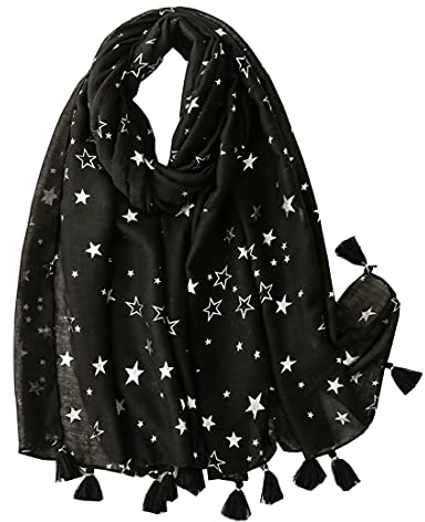 FAIRYGATE Leopard Scarf Women Lady Oversized Long Soft Warm Wrap Shawl Animal Print Scarves