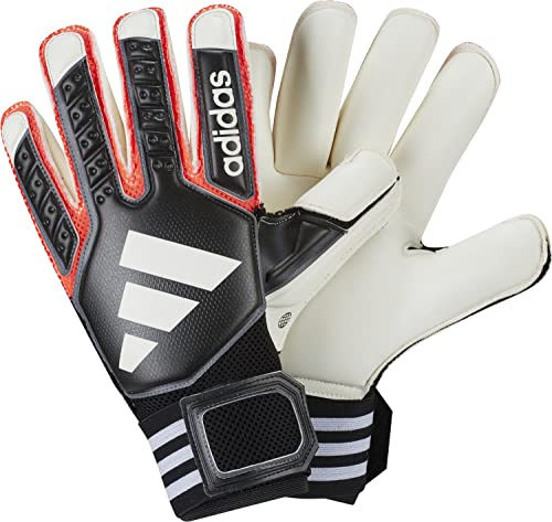 adidas Unisex Goalkeeper Gloves (W/O Fingersave) Guantes Tiro Pro, Negro/Blanco/Hiemet, HN5611, 9-