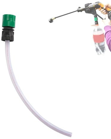 Wasserflaschen Adapter Hochdruckreiniger, Batteriebetriebener Hochdruckreiniger-Schlauch, Schnellanschluss Für Autowasch Wasserrohr