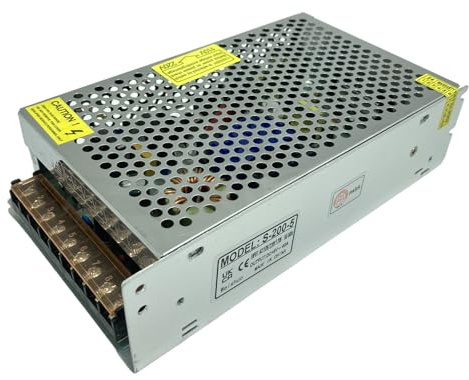 LianShi 5V 40A 200w Universal Schaltnetzteil ​geregelter Transformator urzschluss und Überstromschutz AC220V to DC5V Für industrielle Automatisierung 3D-Drucker LED-Licht