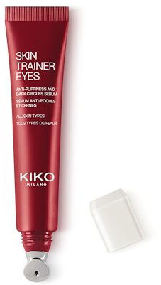 KIKO Milano Skin Trainer Eyes Suero Para Bolsas Y Ojeras, Con Acción Tonificante Y Elastizante