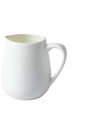 saucière Mini-cruche à sauce en porcelaine fine blanche for sauces et vinaigrettes pichet séparateur de sauce(180ml)