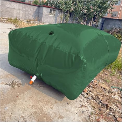PpeiliL Réservoir d'eau Portable Pliable avec Valve, for la résistance à la sécheresse, la prévention des incendies et Le Stockage d'eau d'urgence.(946L/250Gal/1.2x1x0.79 m)