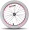 DR BIKE Joystar 18 Zoll Kinderfahrrad Vorderräder Ersatz mit 18 Zoll Luftgummireifen