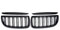 Viviance Paire de calandre Sport Noir Brillant à Double lamelle Compatible avec BMW E90 E91 2005-2008