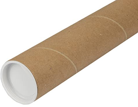 V1 TRADE Versandrolle - Praktisch Verpackungsmaterial für Zeichnungen und Plakate - Sichere Verpackung (Versandrolle 50x550mm x1)