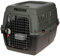 Kerbl Transportbox Eco (L x B x H 92 x 64 x 67,5 cm, mit Wassernapf und Tragegriff, hochwertige Metalltüre) 80564