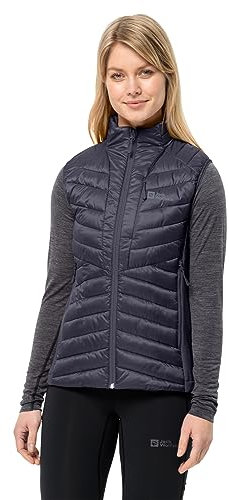 Jack Wolfskin Damen ROUTEBURN PRO INS Vest W Weste, Graphite, S