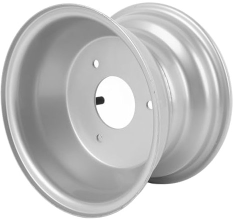 Aramox Llantas para Go Kart de 7 Pulgadas, 3 Orificios para Pernos, Llanta para ATV, Aleación de Aluminio, 16 X 8,00-7 Pulgadas, para Go Kart, Cuatrimoto, Motocross, Moto de Cross,