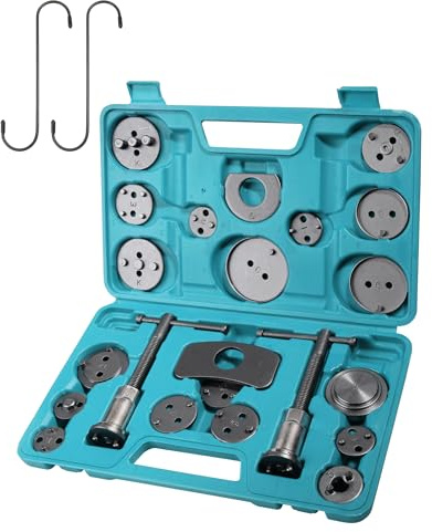 Xibao Attrezzi per Auto,Arretratore Pistoncini Freni,Set di Ripristino per Pistoni del Freno,Spinta Pistone Pinze Freno Set,Adatto per Auto,Camion e Veicoli a Quattro Ruote Motrici con Freni a Disco